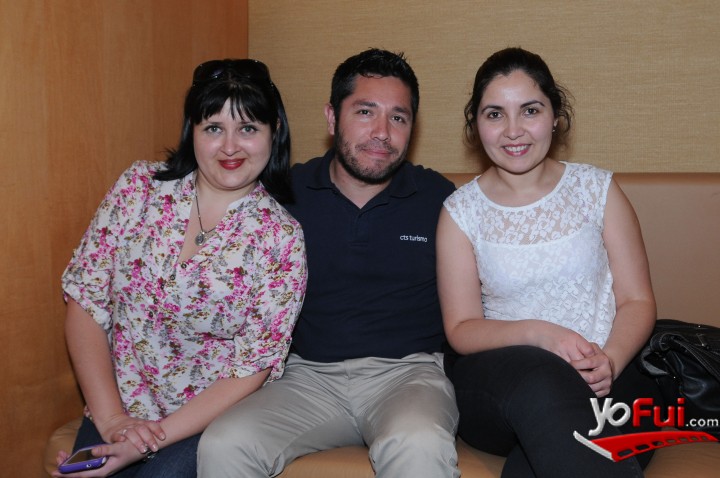 Carolina Díaz, Claudio Contreras, Katherine Vergara