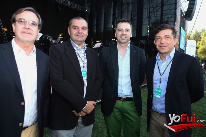 Arturo Hughes, Justo Garzón, Carlos Villarejo, Gino Tapia