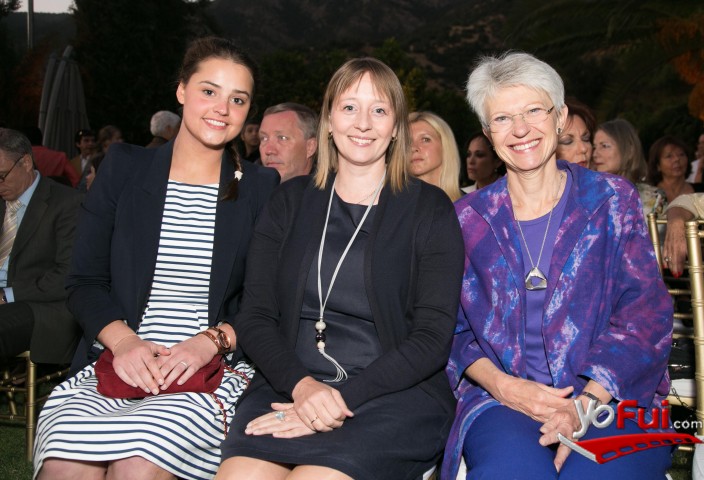 Karolina Symonides, Aleksandra Piatkowska, Embajadora de Polonia, Marion Kappeyne van de Coppello, Embajadora de Holanda