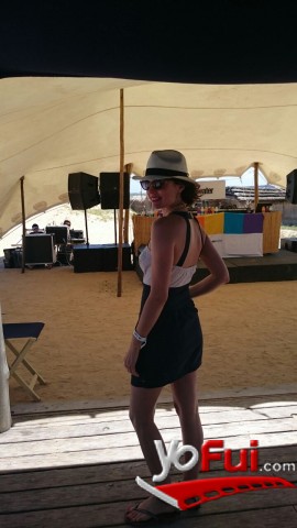 Angela Prieto y su look