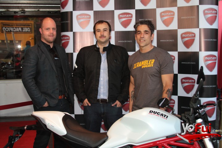 Matías Garmendia, Andrés Amado, Marco Casali