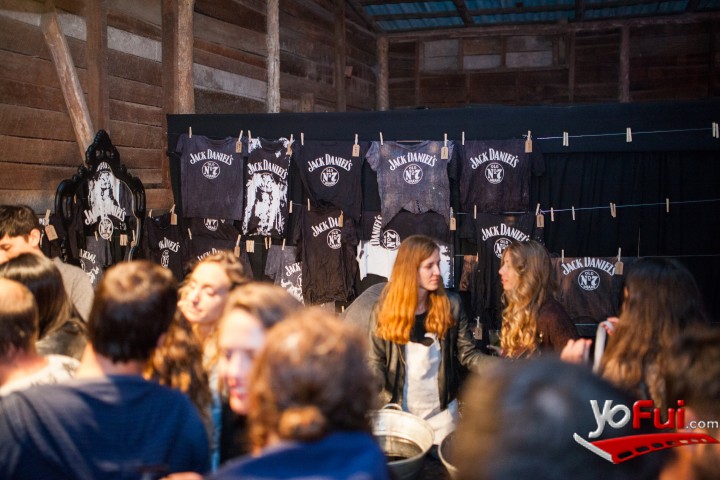 Fotografía en Jack Daniel´s, festejó el 5° aniversario de participación en el Lolapalooza, Establo en Catapilco