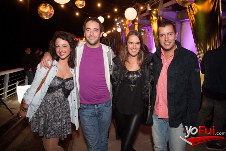 Gabriela Richter, Alonso Ruiz, Andrea Labatut, Julio Larenas, Field Marketing Manager SAB Miller