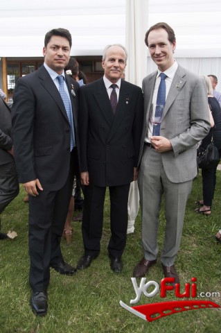 Jaime Valderrama, Suheil Haddad, Embajador de Jordania, Miguel Torres Maczassek