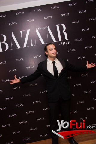 Michael Avedon en Lanzamiento de la revista Harper's Bazaar en Chile