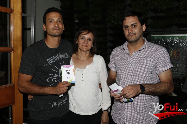 Nicolás Venegas, Ángela Gaviraghi, Mauricio Venegas