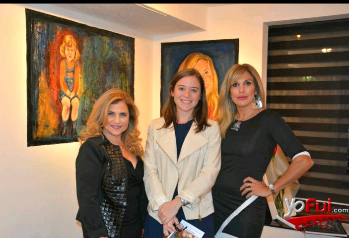 Paola Cohen, Lucía Viera, representante de la Embajada de la República Argentina en Chile, Christine Clément