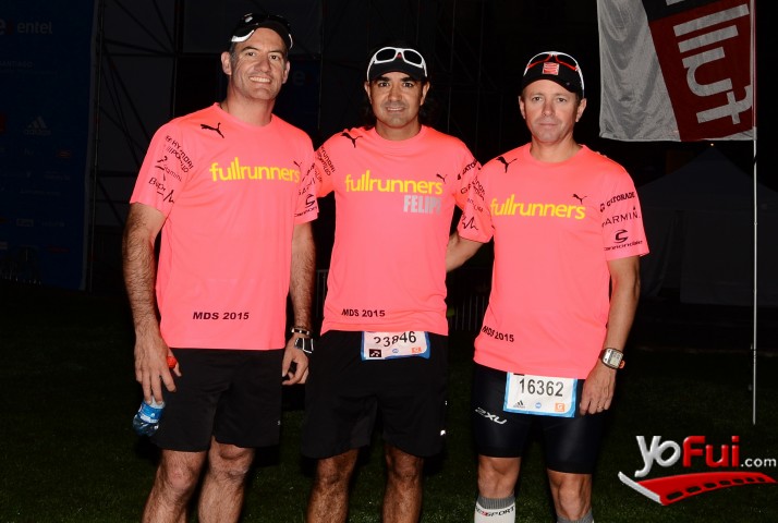 Harald Ulriksen, Felipe Salas, presidente de Full Runners, Ricardo Riesco