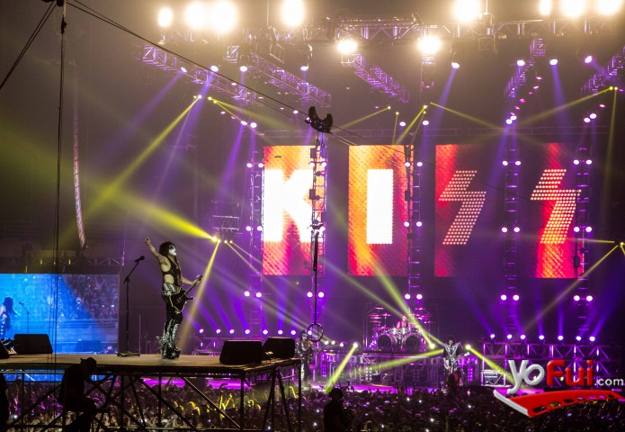 Fotografía en Concierto de Kiss, Movistar Arena