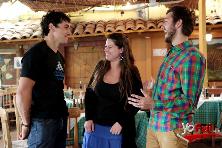 Pangal Andrade, Alejandra Bareyre, Gonzalo Calvo