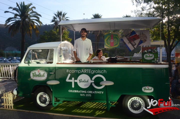 Fotografía en Grolsch en FAXXI, Feria de Arte XXI, Parque Bicentenario