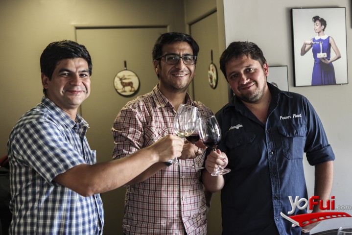 Carlos Salazar en Vins et Fromages de Viña Los Boldos con El mundo del Queso