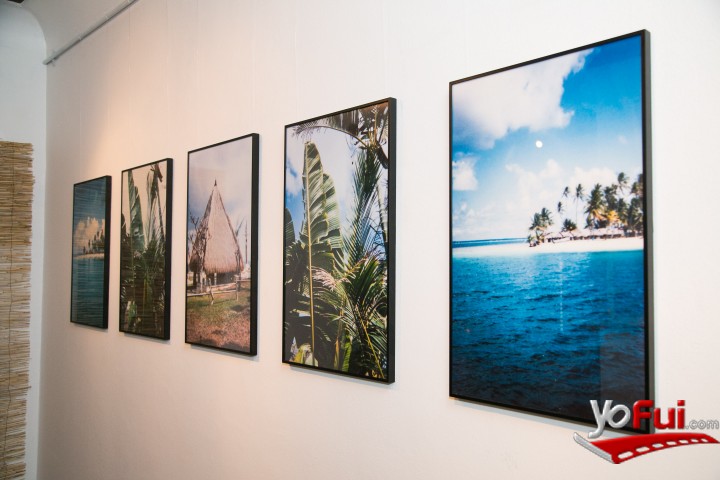 Fotografía en Exposición de Roberta Rebori, Restaurant Varanasi