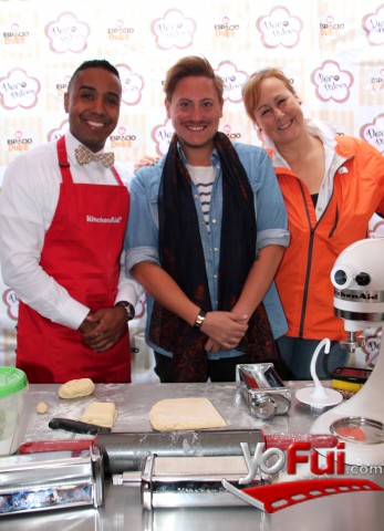 Miguel Torrero, Ernesto Jullian, Carolina Sandoval
