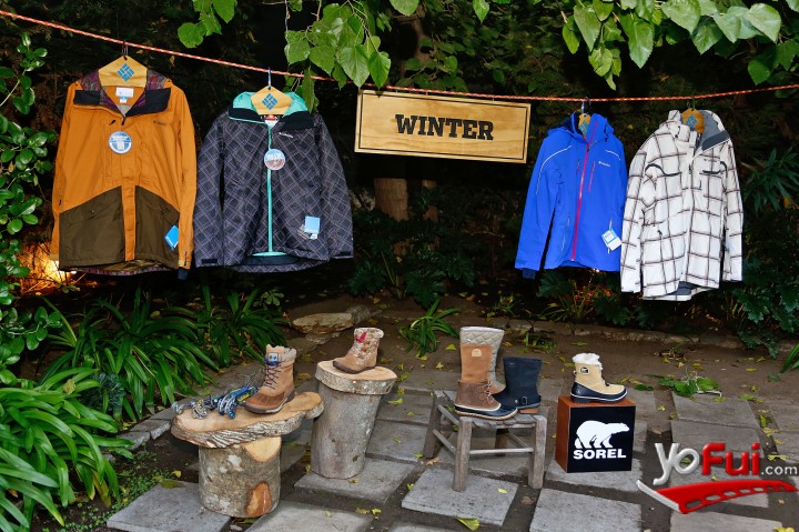Fotografía en Lanzamiento Colección Columbia y Sorel - Winter 2015, Café Rita Roux