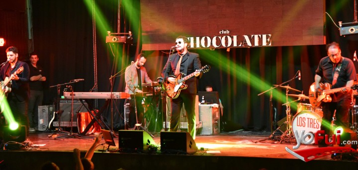 Fotografía en Los Tres en Concierto, Club Chocolate