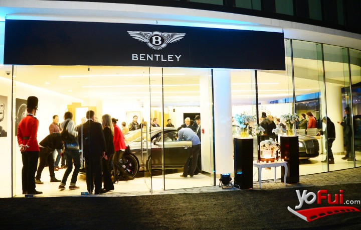 Fotografía en Lanzamiento Bentley y Lamborghini, Tienda Bentley y Lamborghini