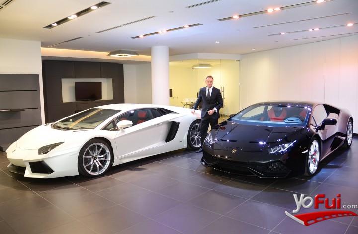Fotografía en Lanzamiento Bentley y Lamborghini, Tienda Bentley y Lamborghini