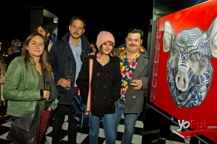 Fernanda Valdés, Cristian Quiroz, Sofía Ureta, José Vivanco
