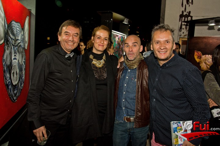 Mauricio Vicuña, Mónica González, Gustavo Deniz, Nell Jerez de la Frontera