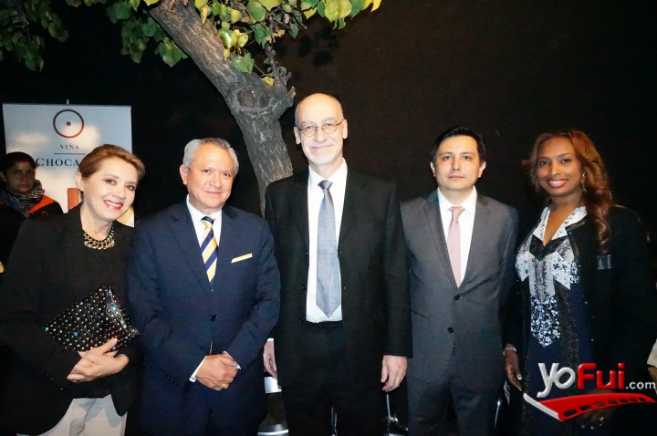 Elizabeth de Arellano, Homero Arellano, Embajador de Ecuador, Rodolfo Norton, Miguel Egas, Isabel Alvarez