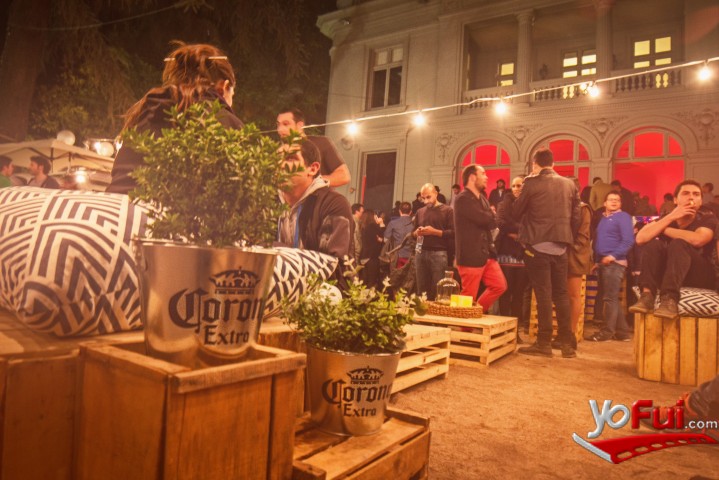 Fotografía en inauguración de fiestas Sundeck en Palacio Schacht, Palacio Shacht