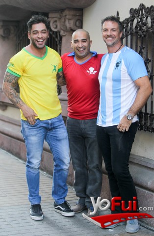 Thiago Cunha, Tomás Olivera, Bernardo Borgeat