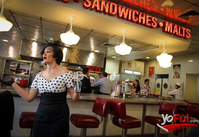 Fotografía en Johnny Rockets: El Delorean Gastronómico, Johnny Rockets