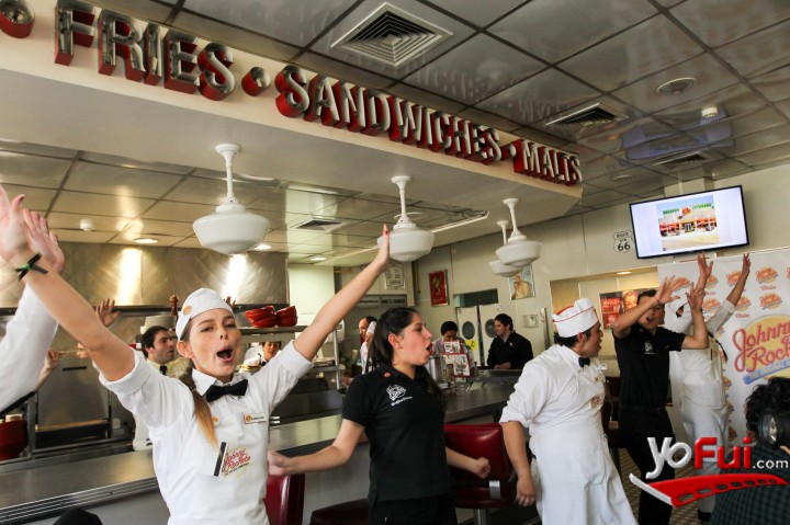 Fotografía en Johnny Rockets: El Delorean Gastronómico, Johnny Rockets