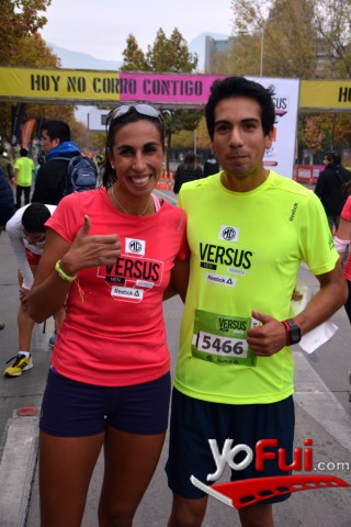 Karen Torrealba, ganadora de las mujeres, César Díaz, ganador de los hombres
