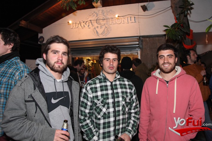 Luis Moller, Agustín Melisenda, Oscar Valdés