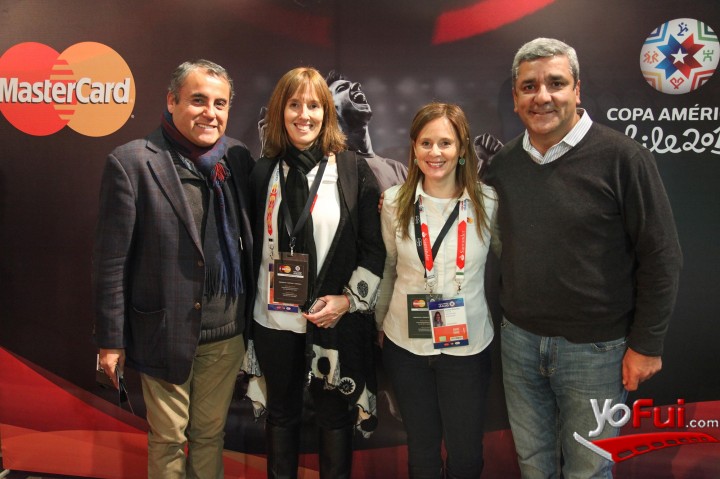 Arturo Catalán, Patricia Merino, Lorena Abarzúa, Patricio Sandoval