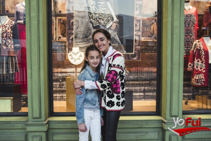 Anita Jorquiera con su hija en Rapsodia