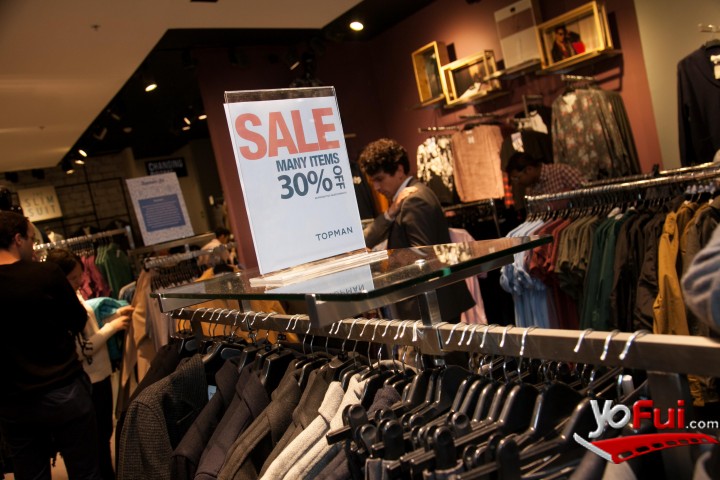 Fotografía en Pre Sale de TOPMAN en Alto Las Condes, Tienda TOPMAN