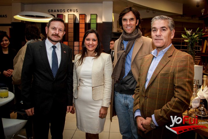 Edgar Doerig, Embajador de Suiza en Chile, Sandra Bauer, Francisco Silva, Antonio Iturra