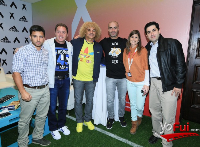 Leopoldo Torres, Alex Aguinaga, Carlos Valderrama, Paolo Montero, Francisca Arellano, Rodrigo Bernaldo
