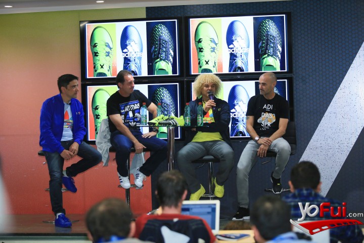 Juan José Buscalia, Alex Aguinaga, Carlos Valderrama, Paolo Montero