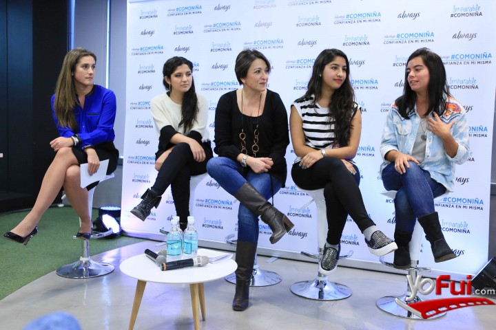 María José Echeverría, Omayra Toro, Alejandra Bonati, Naomí Estay, Paula Gálvez