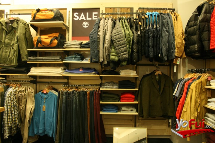 Fotografía en Timberland presenta su novedosa colección de ropa de invierno, Tienda Timberland