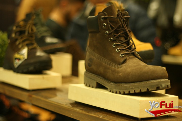 Fotografía en Timberland presenta su novedosa colección de ropa de invierno, Tienda Timberland