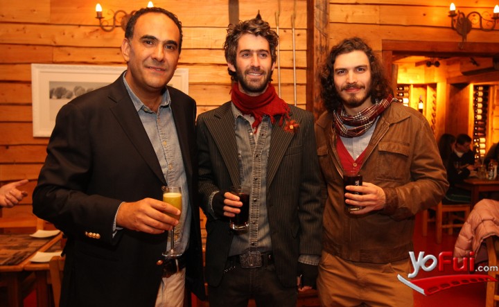 Gonzalo Achelat, José Bacarreza, Santiago Errázuriz