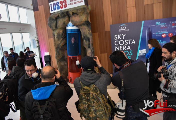 Conferencia de prensa Los 33