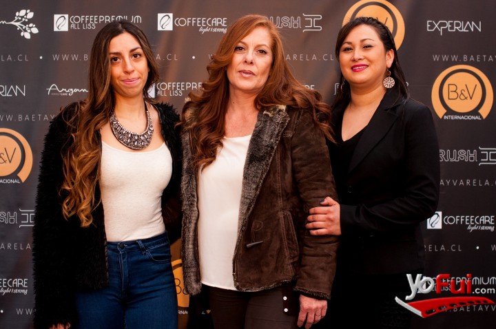 Nicole Kaempfer, Atenea Miretti, María José Lovera