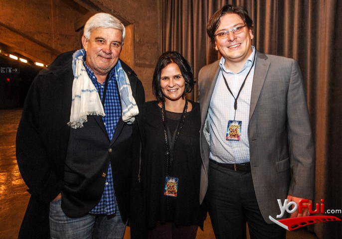 Víctor González, Verónica Edwards, Juan Monguzzi