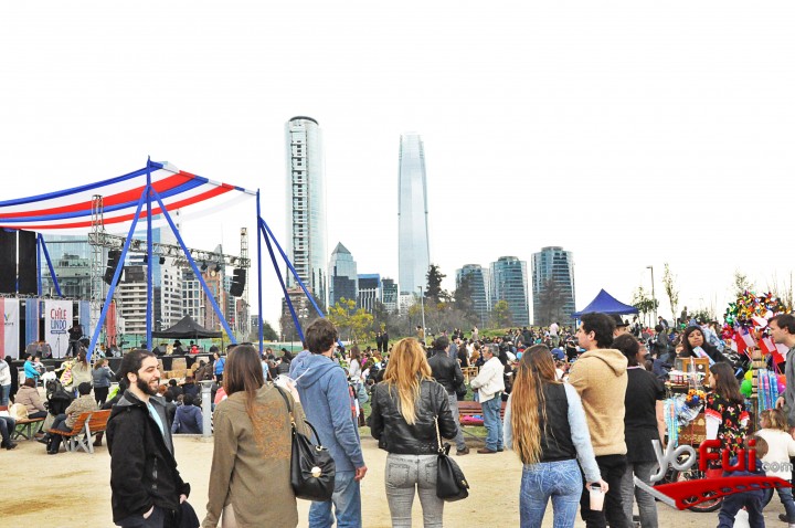 Fotografía en Fiestas Patrias en el Bicentenario, Parque Bicentenario