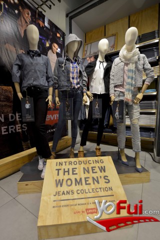 Fotografía en Levi's®  presentó nueva colección de Jeans para mujeres, Levi'Store