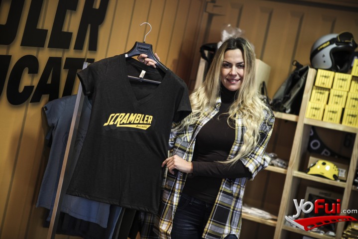 Fotografía en Ducati presentó colección de ropa y accesorios de la línea Scrambler, Ducati Chile