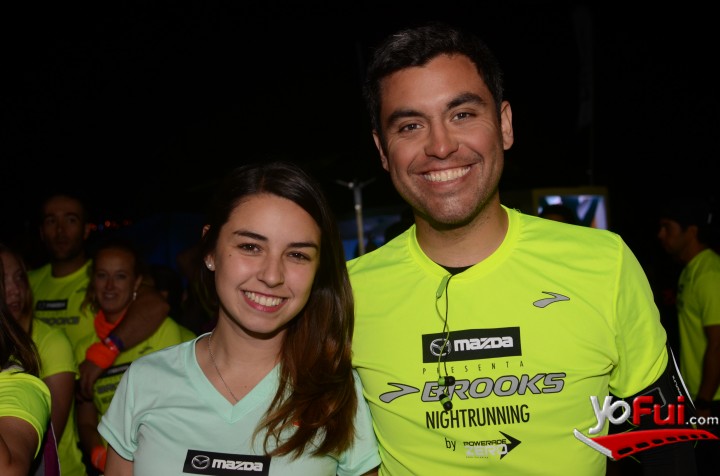 Fotografía en Brooks presentó la fiesta del running nocturno en Ciudad Empresarial, Ciudad Empresarial