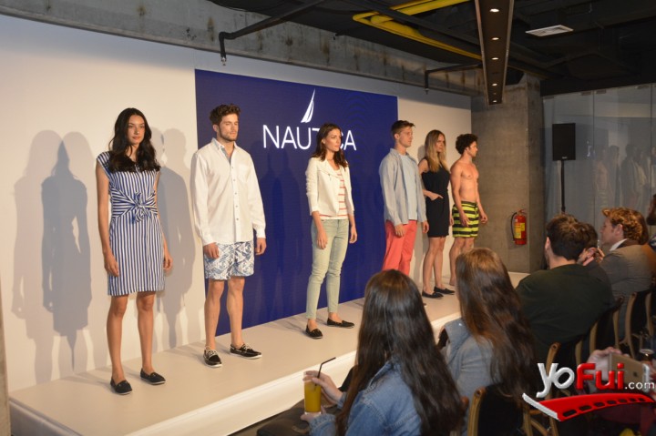 Fotografía en Desfile de lanzamiento Colección Primavera-Verano 2015 de Nautica, Restaurante Cívico