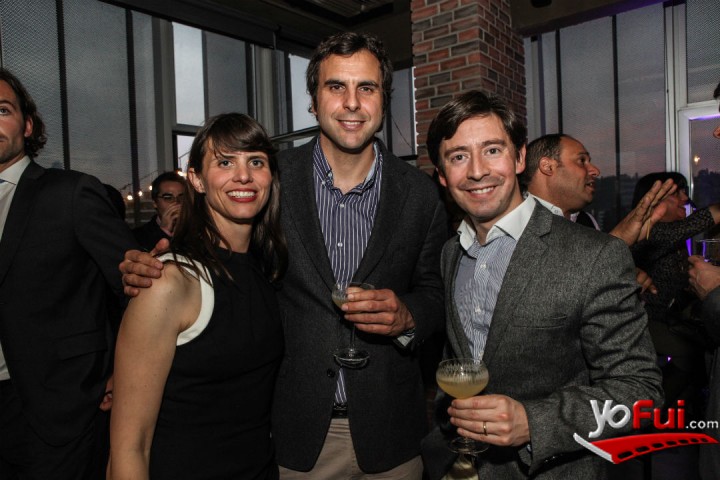 Andrea León, Nicolás Lisoni, Luis Calderón